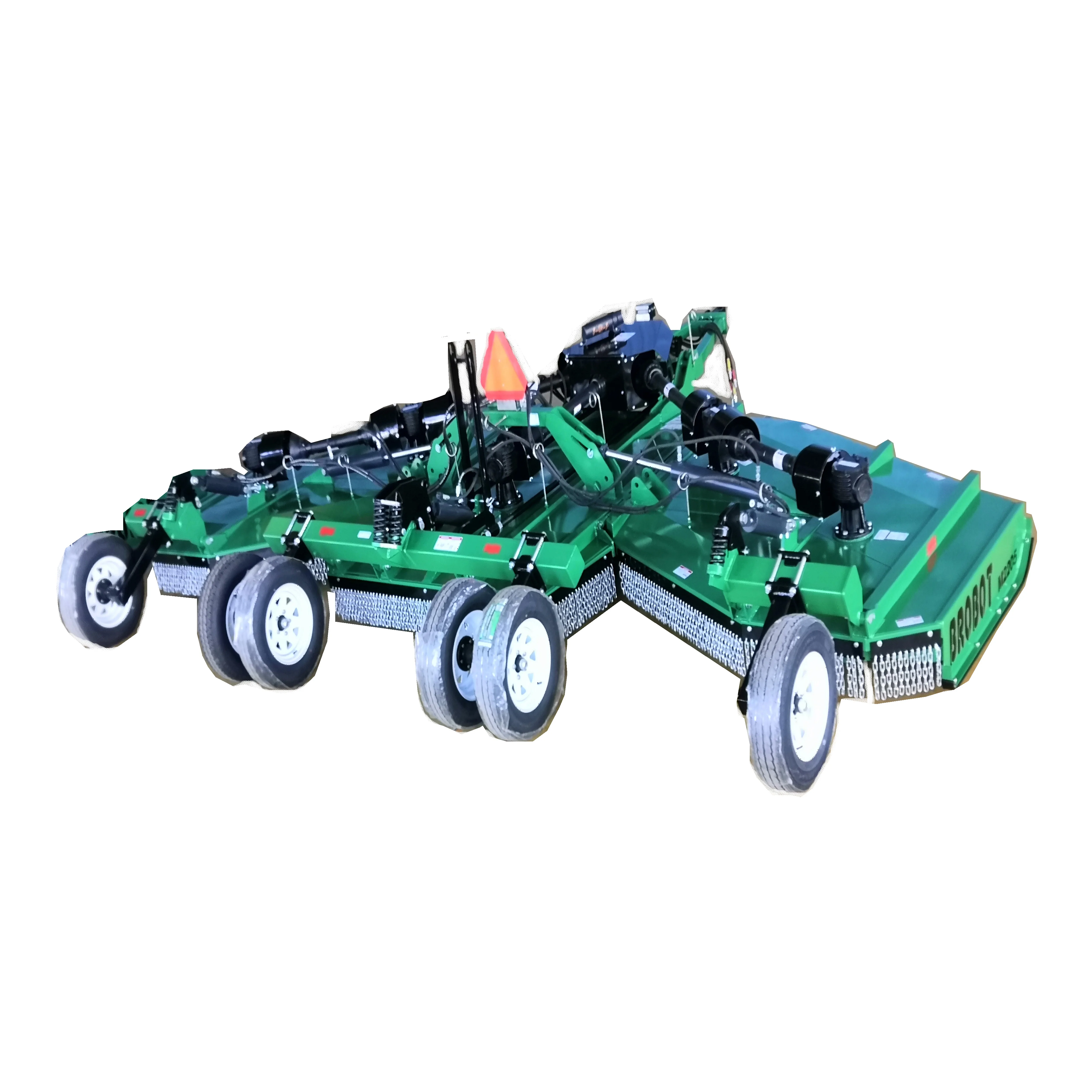 factory direct sale high quality double disks flail mower for farm