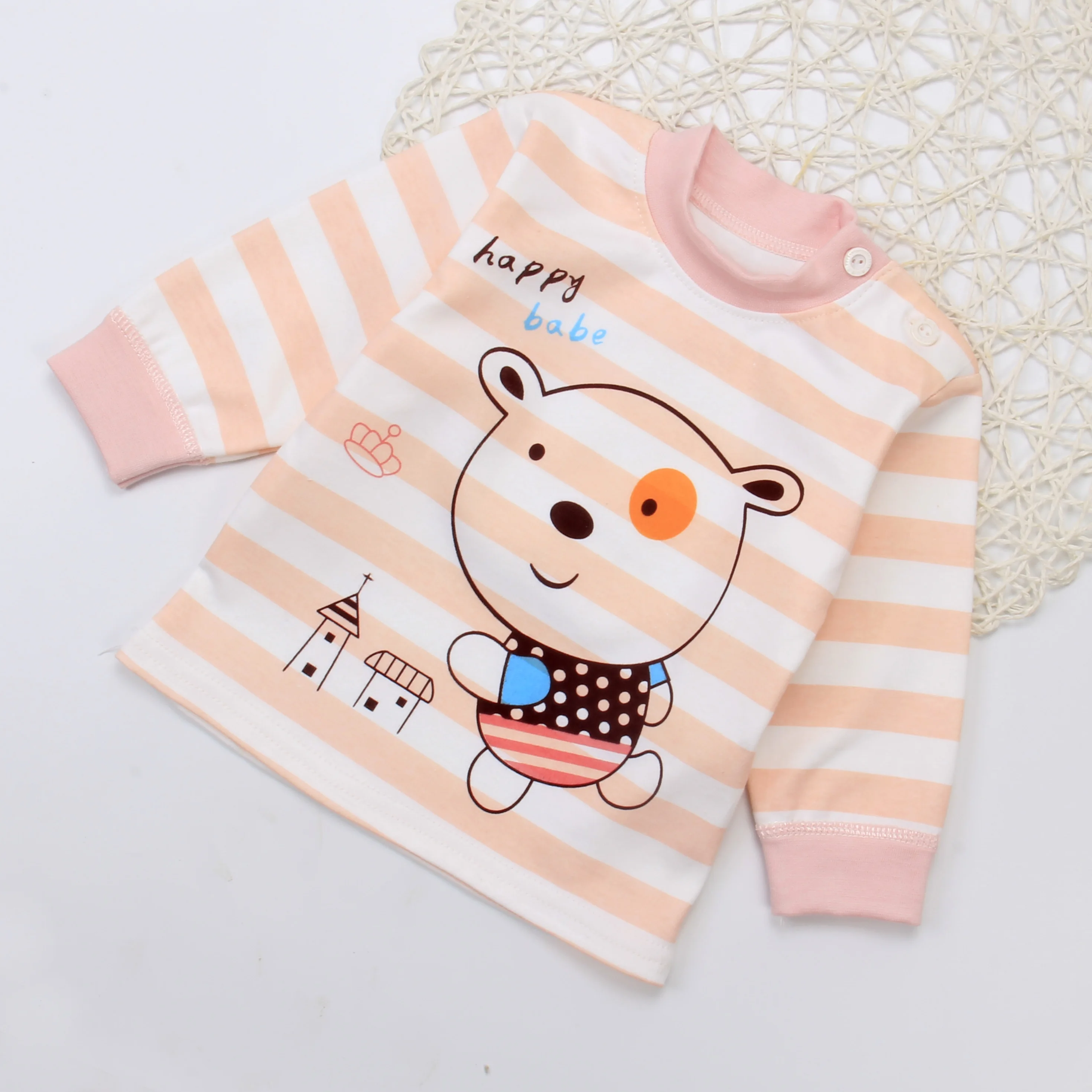 
2020 baby clothing brand wholesale new design baby underwear for 0-3-year-old baby pajamas in spring, summer and Autumn 