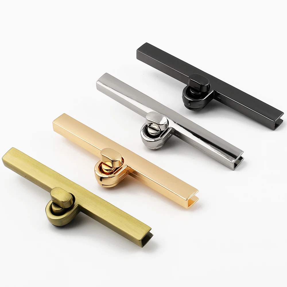 Metal Bag Tape Turn Lock Twist Lock Clasp buckles Leather Craft Women Bag Handbag Shoulder Bag Purse DIY Hardware