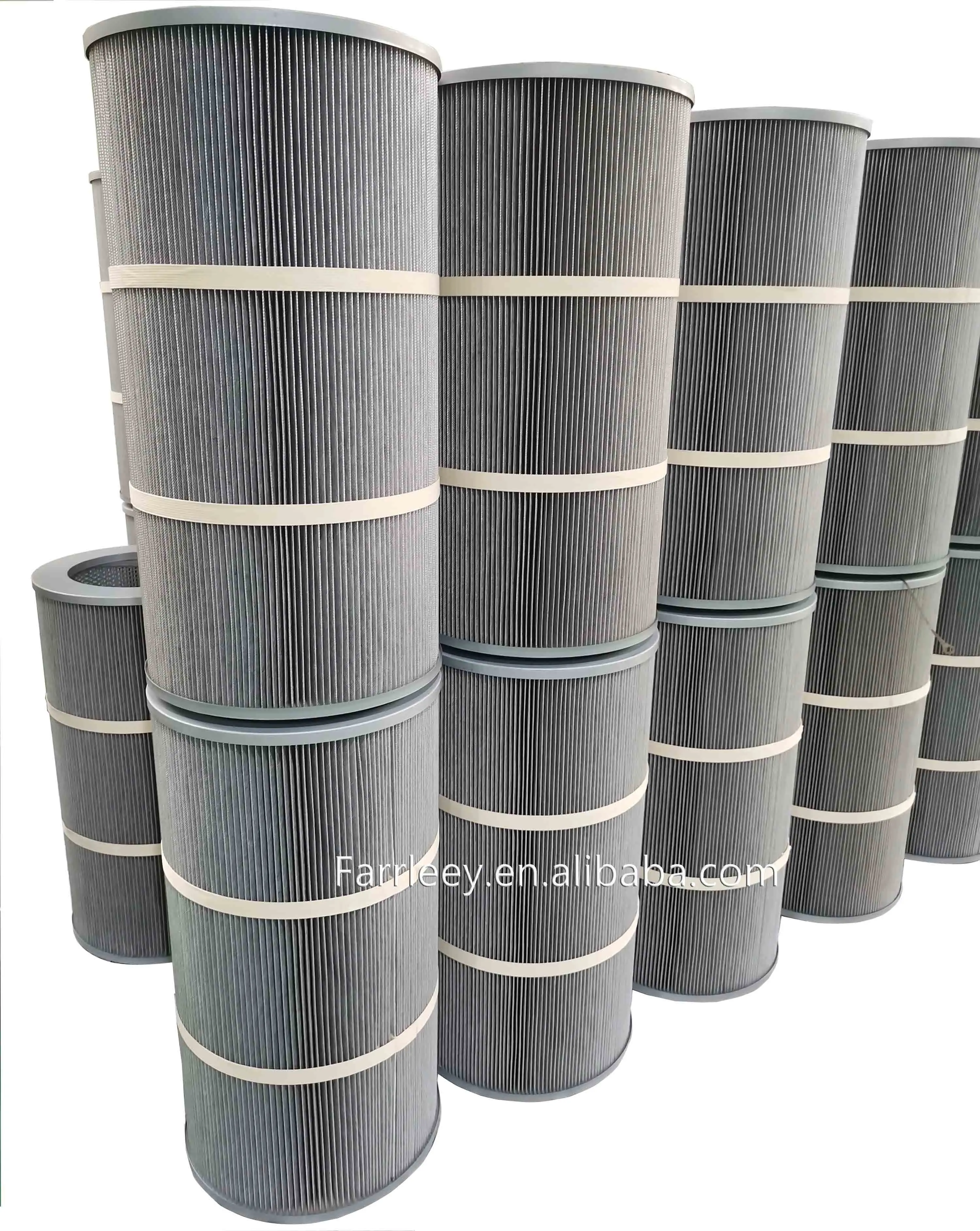 Electrostatic precipitator Flame Retardant Air filter cartridge with Anti-static PTFE Membrane