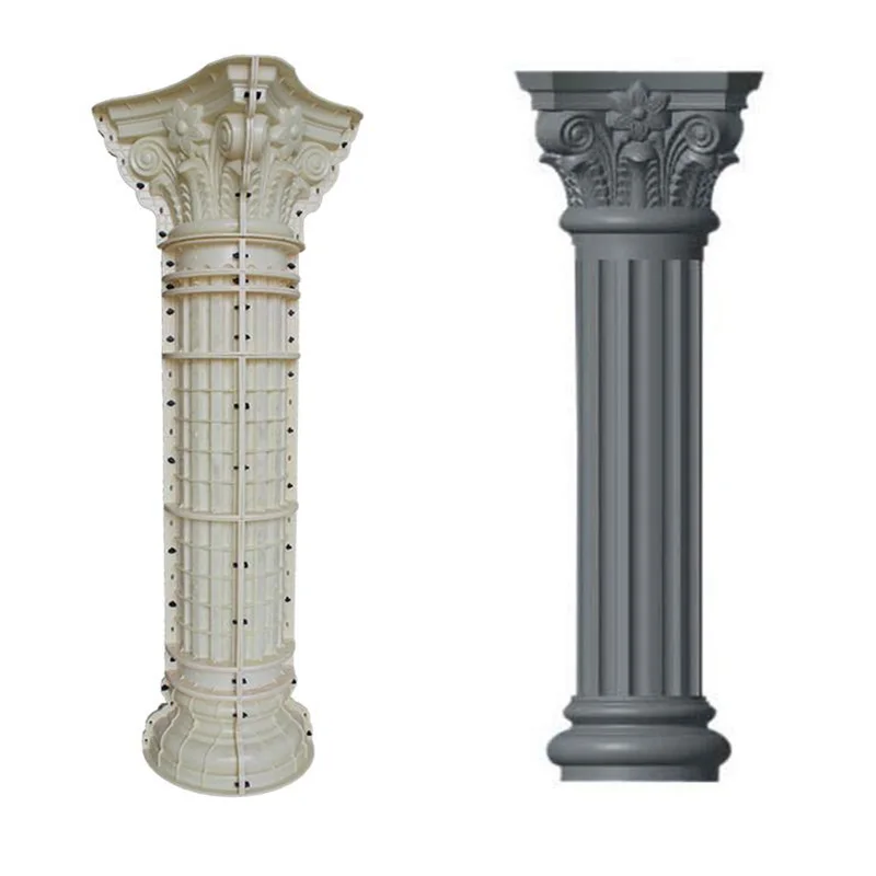 Wholesale ABS plastic  Column Roman Pillar Mould