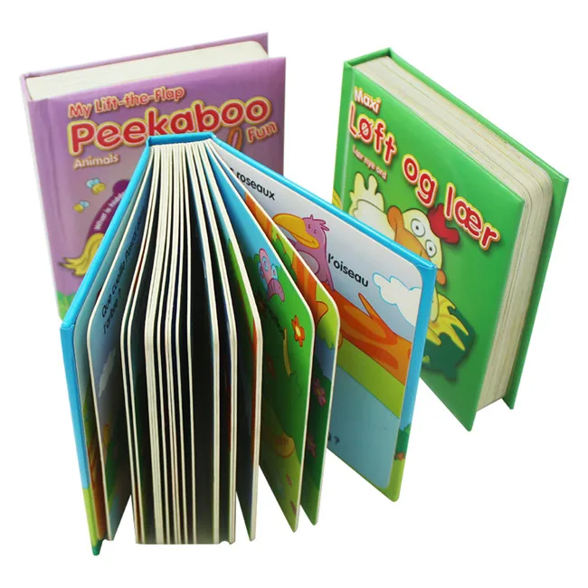 Magazine Board Book Thick Paper Education Children Offset Printing Paper & Paperboard 300gsm C1S Art Paper Laminated Hard Cover