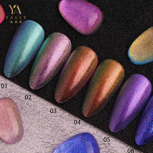 Colorful twilight shimmer glitter gel polish 12 colors trend nail gel polish hot shiny uv gel nail art design