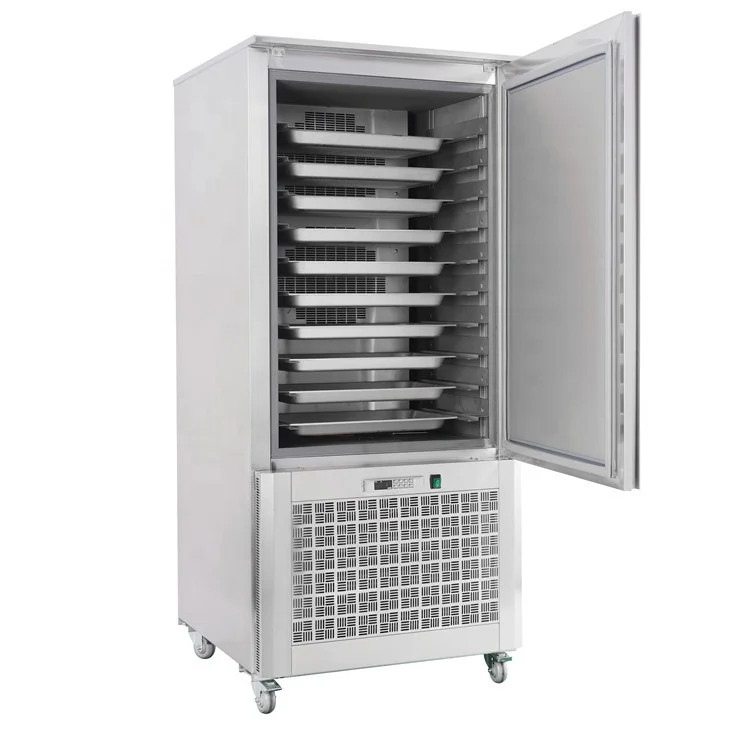 10 Trays Commercial Blast Freezer For Sale