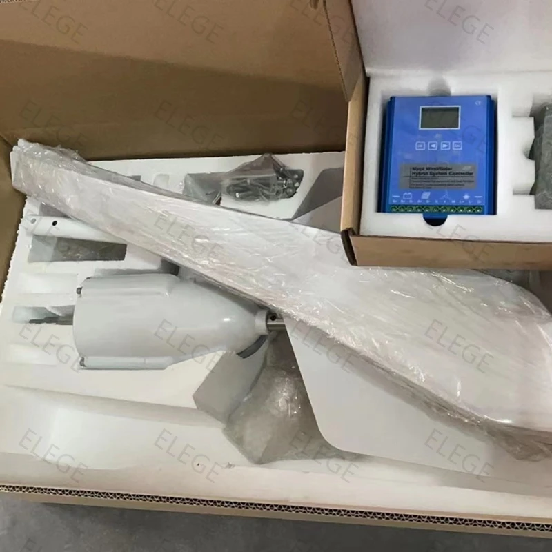 5kw 48V volt wind generator free energy generator wind turbine generator Rooftop farm road installation