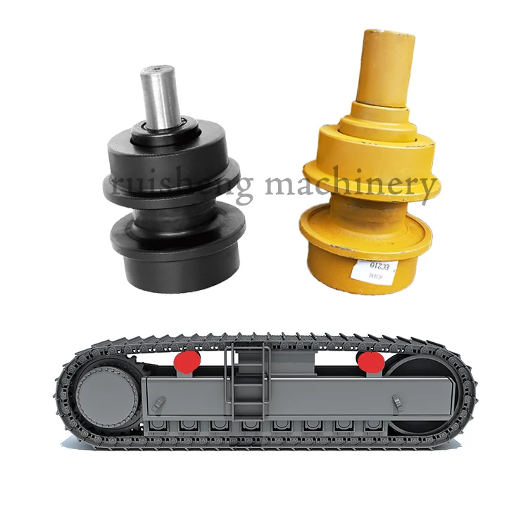 Volvo Lonking excavator spare parts excavator carrier roller upper roller top roller for EC200 EC210 EC240 CDM200 CDM230