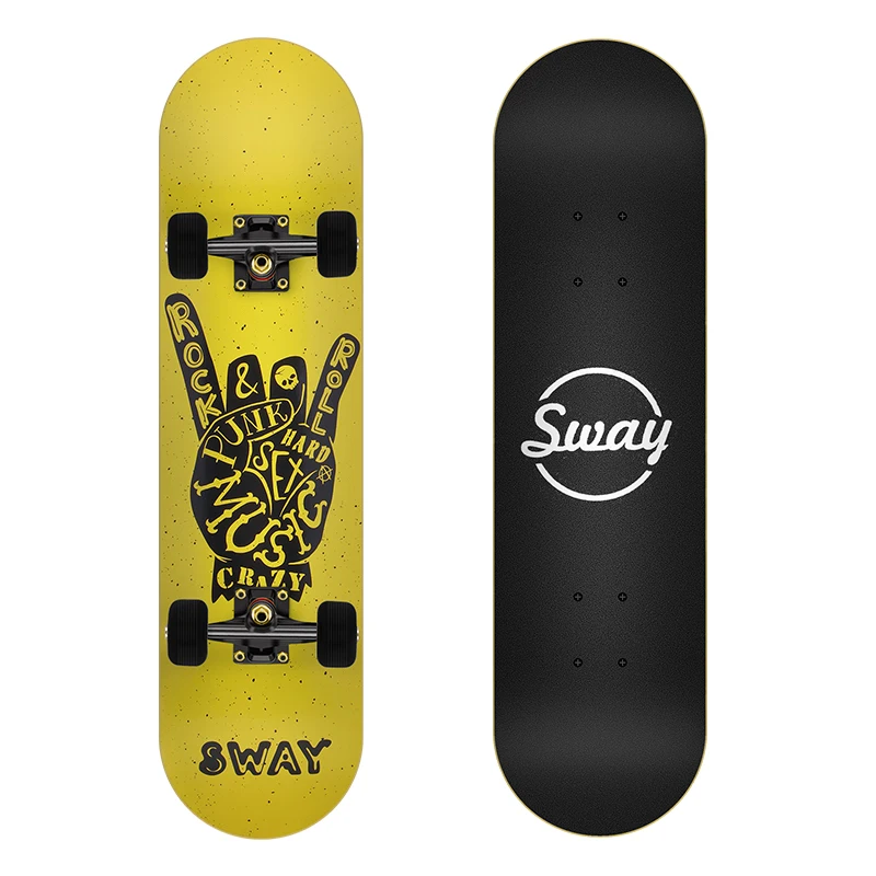 
 2021 Лидер продаж профессиональное качество 8 '7ply Канадский кленовый скейтборд Лонгборд для pro с коротким и широким подолом в наличии на складе  