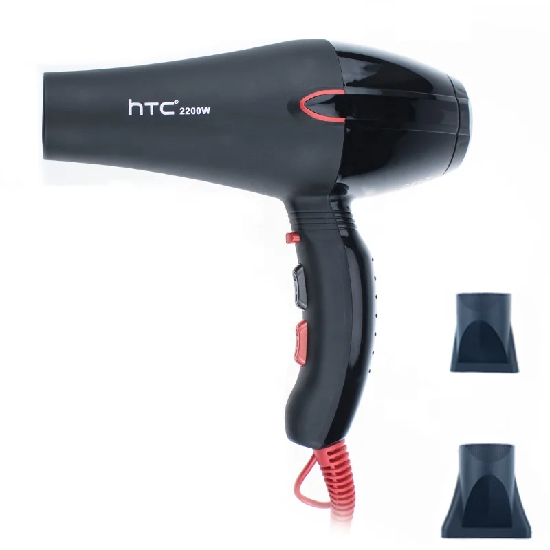 HTC EF-2011 Hot Selling Black professional high quality one step buy hair dryer made in China