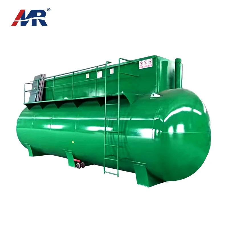 Small Slaughter Wastewater Treatment MBR / MBBR Portable Package Plant Dairy Wastewater Machinery Engines Sewage Pump Waste Pump
