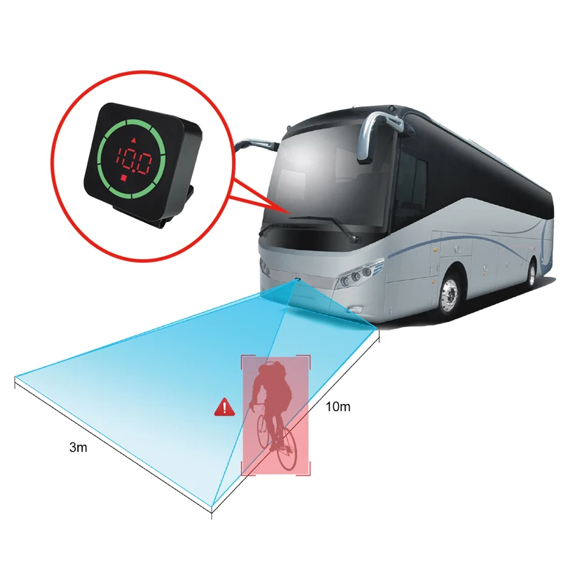 mois radar sensor for truck 10m radar blind spot detection system