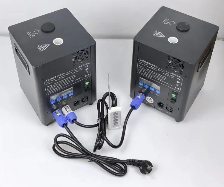 650W  Mini Spark Fountain Machine Big Style Wedding and Christmas Occasion Item Fireworks and Firecrackers Effect Safe