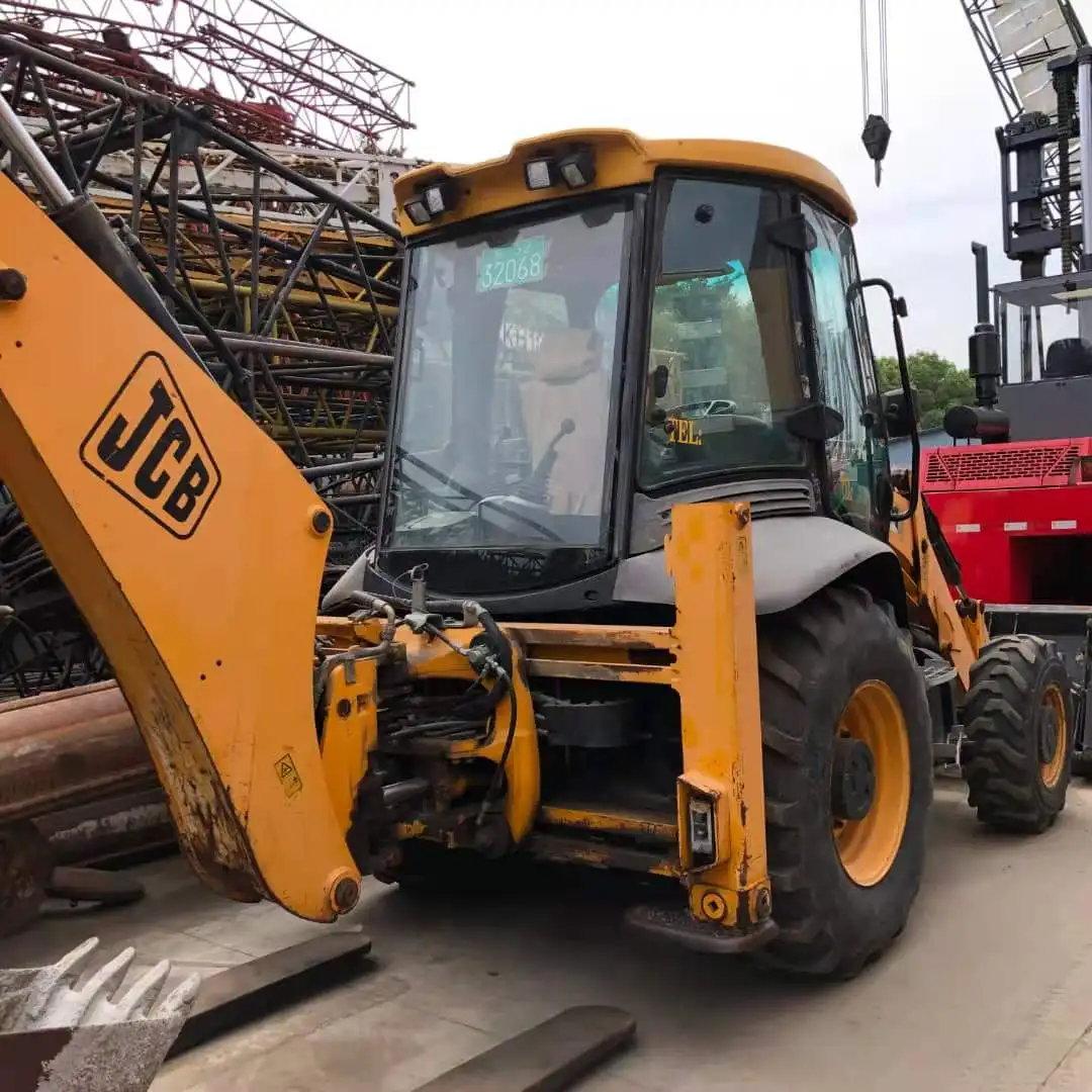 Низкие часы работы б/у оригинальный экскаватор-погрузчик jcb 3cx 4cx для продажи в хорошем