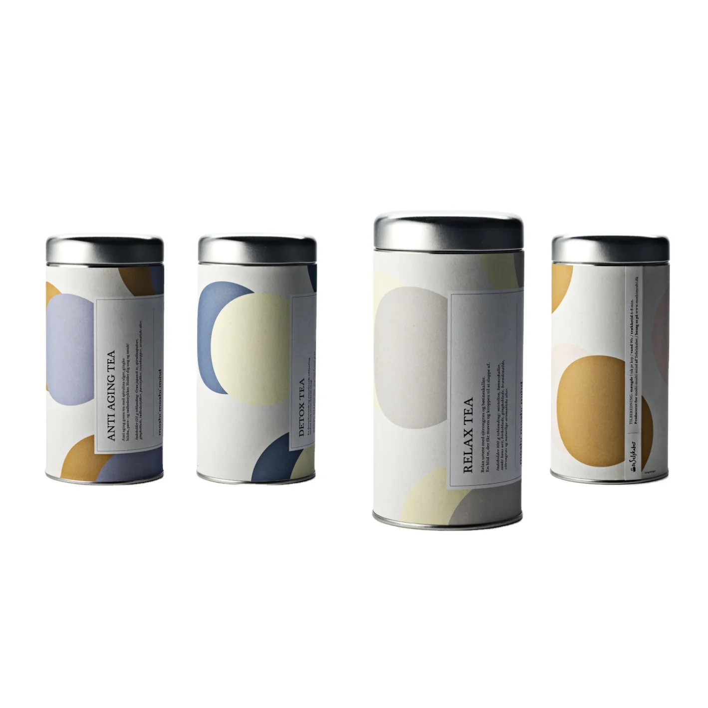 OEM ODM Factory Price Food Grade Custom Design Round Shape Tin Cans for Tea Food Coffee Metal Packaging Tin Box