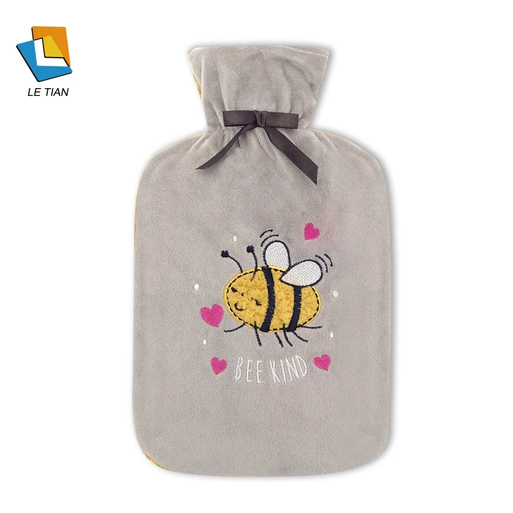 20.5*37.5cm cactus printing Hot Water Bottle knitted Cover