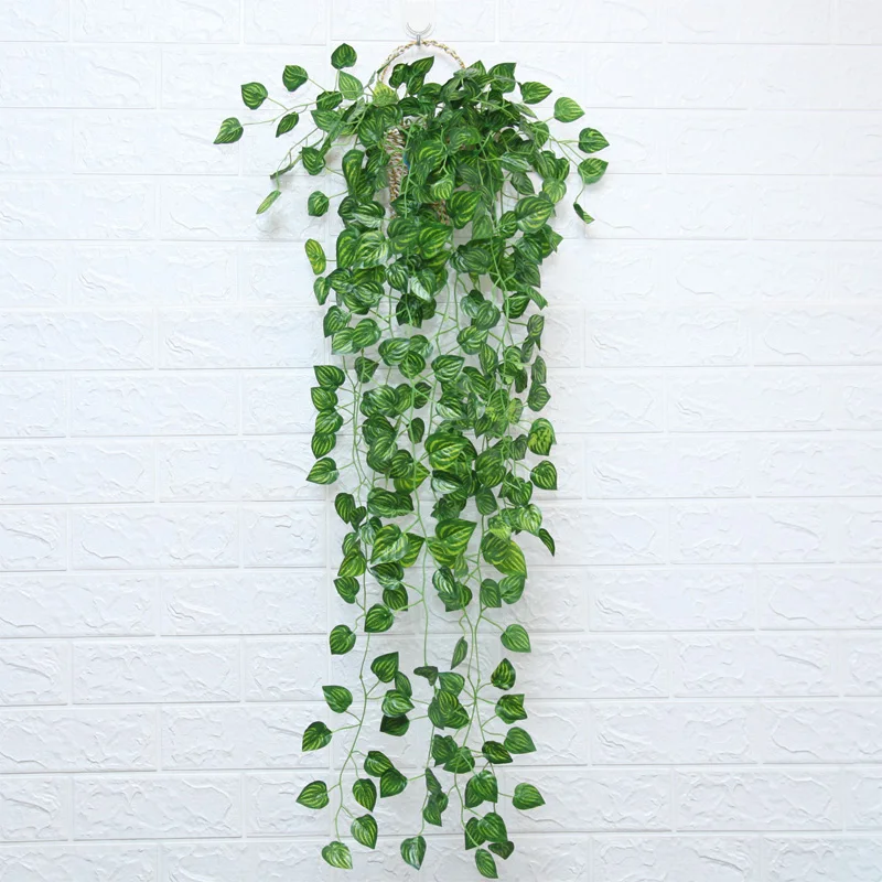 Искусственные листья растений подвесное потолочное украшение из