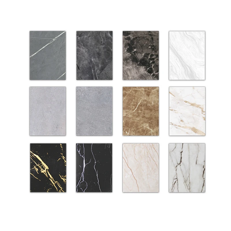 Marble Finish Aluminum Composite Panels ACP ACM Panel Curtain Wall Cladding Panel for Kitchen Cabinet