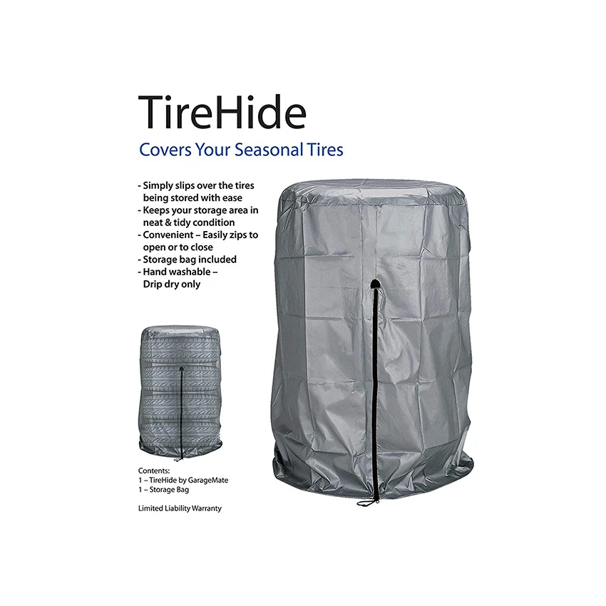 Customized logo car tire storage bag dustproof protector car exterior accessories tire storage bag