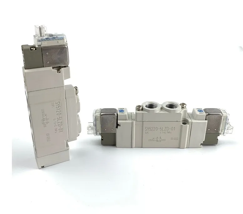 SY5120-5LZD-01 5/2 Way 24V Соленоидный клапан-SMC