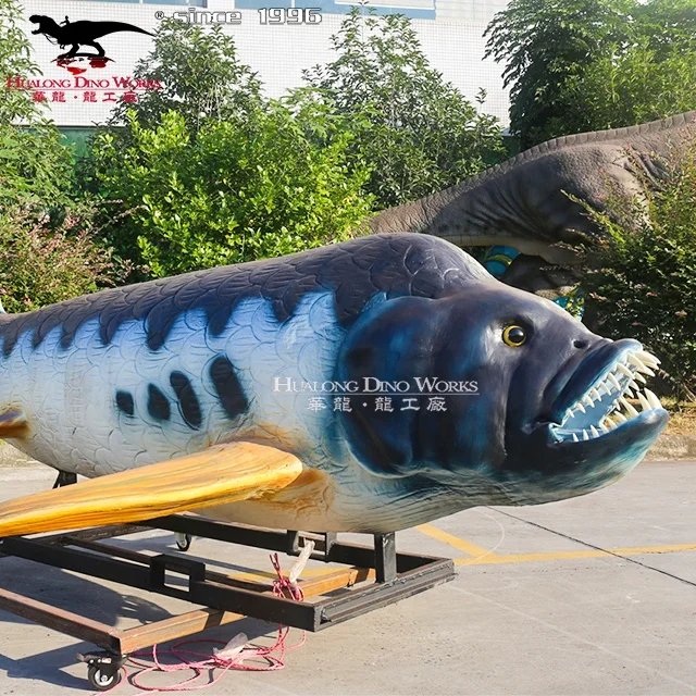 Аниматронное морское животное Xiphactinus в натуральную величину для парка