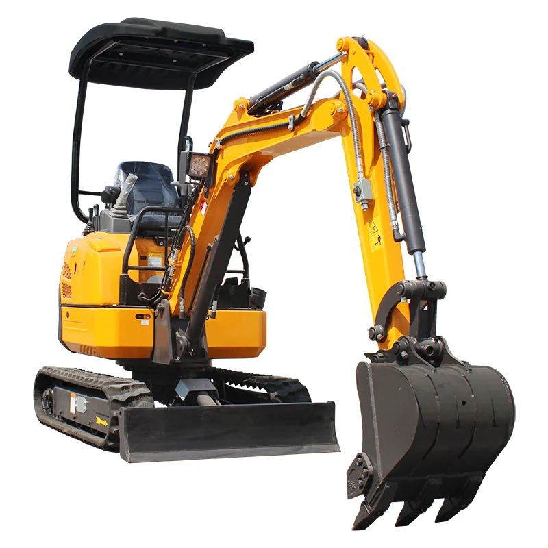 1 Ton 2ton 3ton 6ton New Cheap Mini Excavator Tractor Prices Micro Excavator For Sale