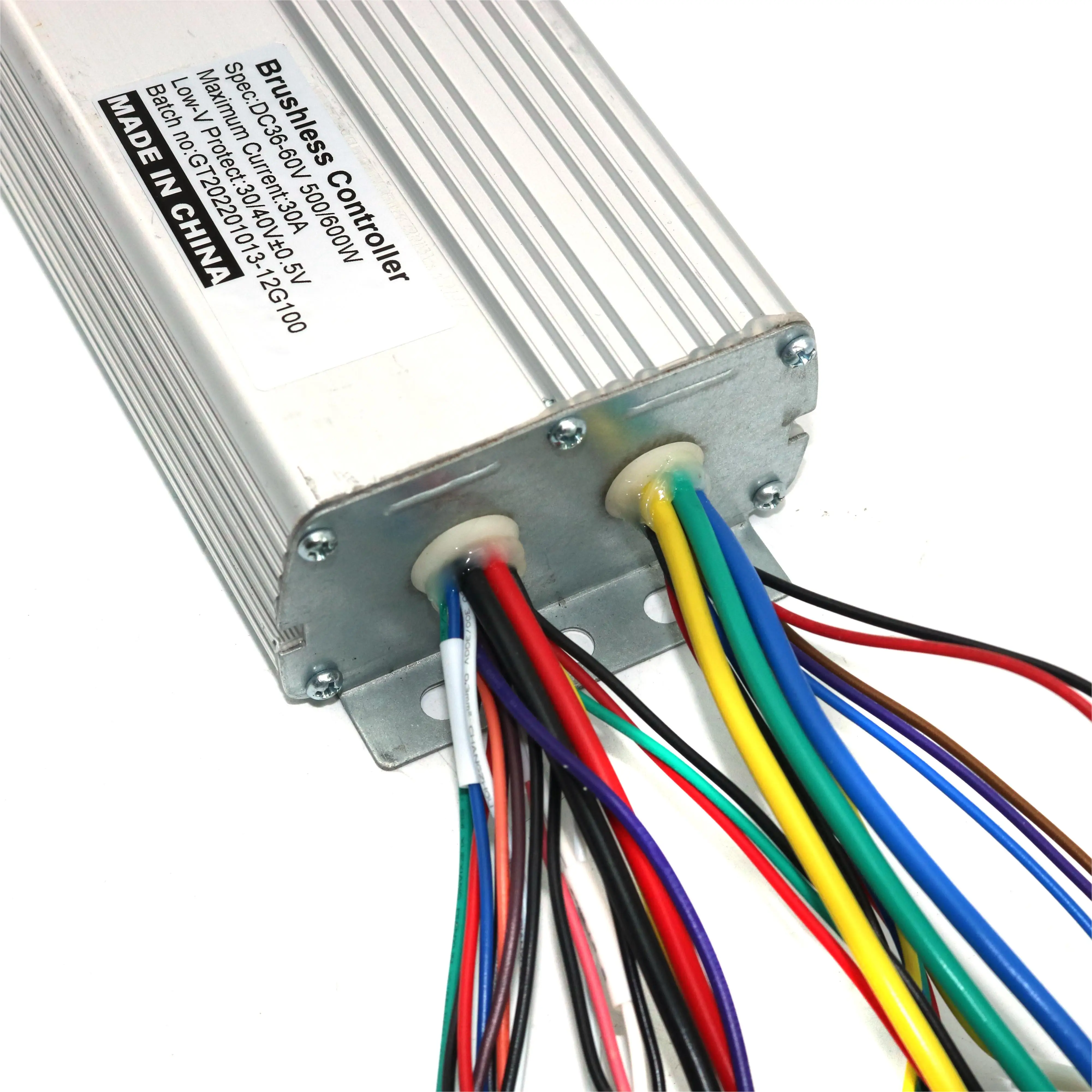 GREENTIME Sensor/Sensorless 36V/48V/60V 500/600W E-bike Brushless Speed Controller