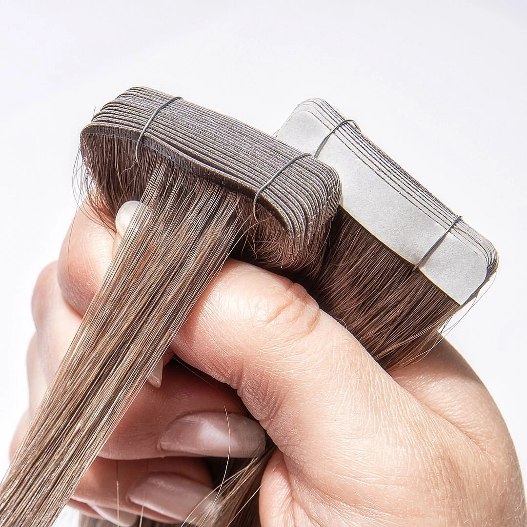 Double Drawn Remy European Injection Tape In Hair Extensions Invisible Tape Hair,injected invincible tape hair extension