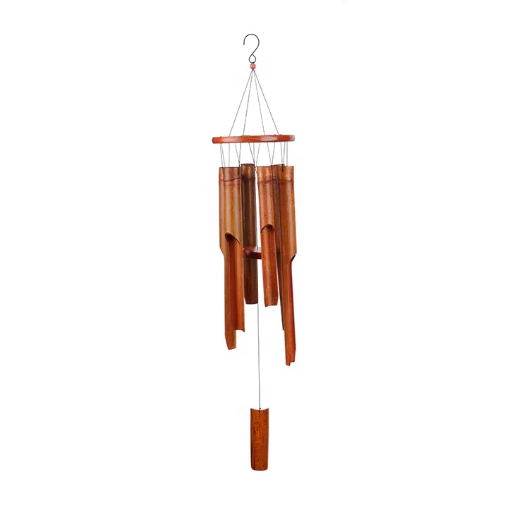 OEM customized Amazon 34.1 inch bamboo wind chimes wholesale wind chimes outdoor for home decor