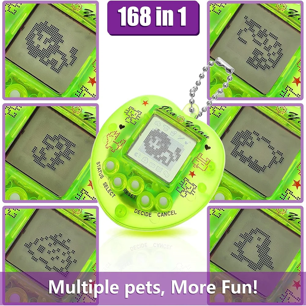 Cheap Electronic Pets Tamagotchi Nostalgic 49 In One Virtual Cyber Digital Pet Nostalgic Toys Pixel Funny Toy Pet Electron