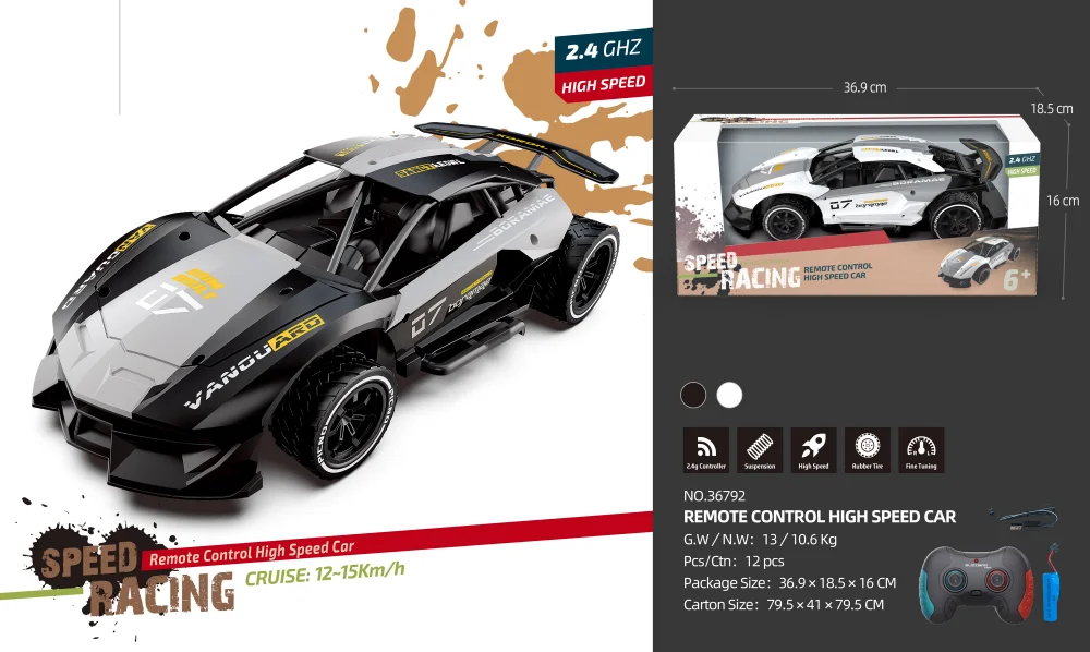 Wholesale Mini Car 2.4GHz REMOTR CONTROL METAL HIGH SPEED CAR Rechargeable Electric RC Car Toys For Kids