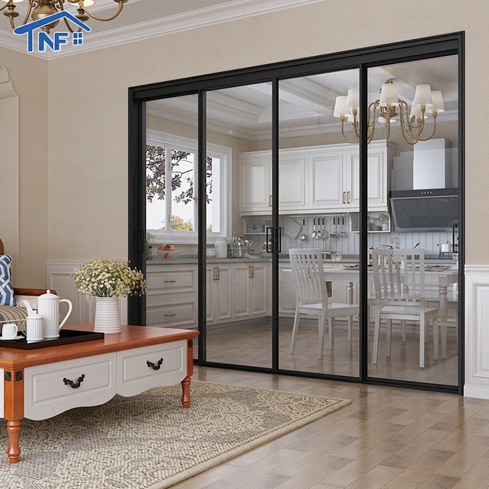 Interior Australia Aluminium Electric Balcony Hall Sliding Doors Automatic Sensor Glass Sliding Auto Sliding Door System