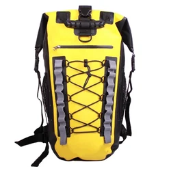 Black tactical backpack 2019 heat sealed heavy duty 500D PVC camping sport 40 Litre hiking hunting tactical dry bag outdoor gear