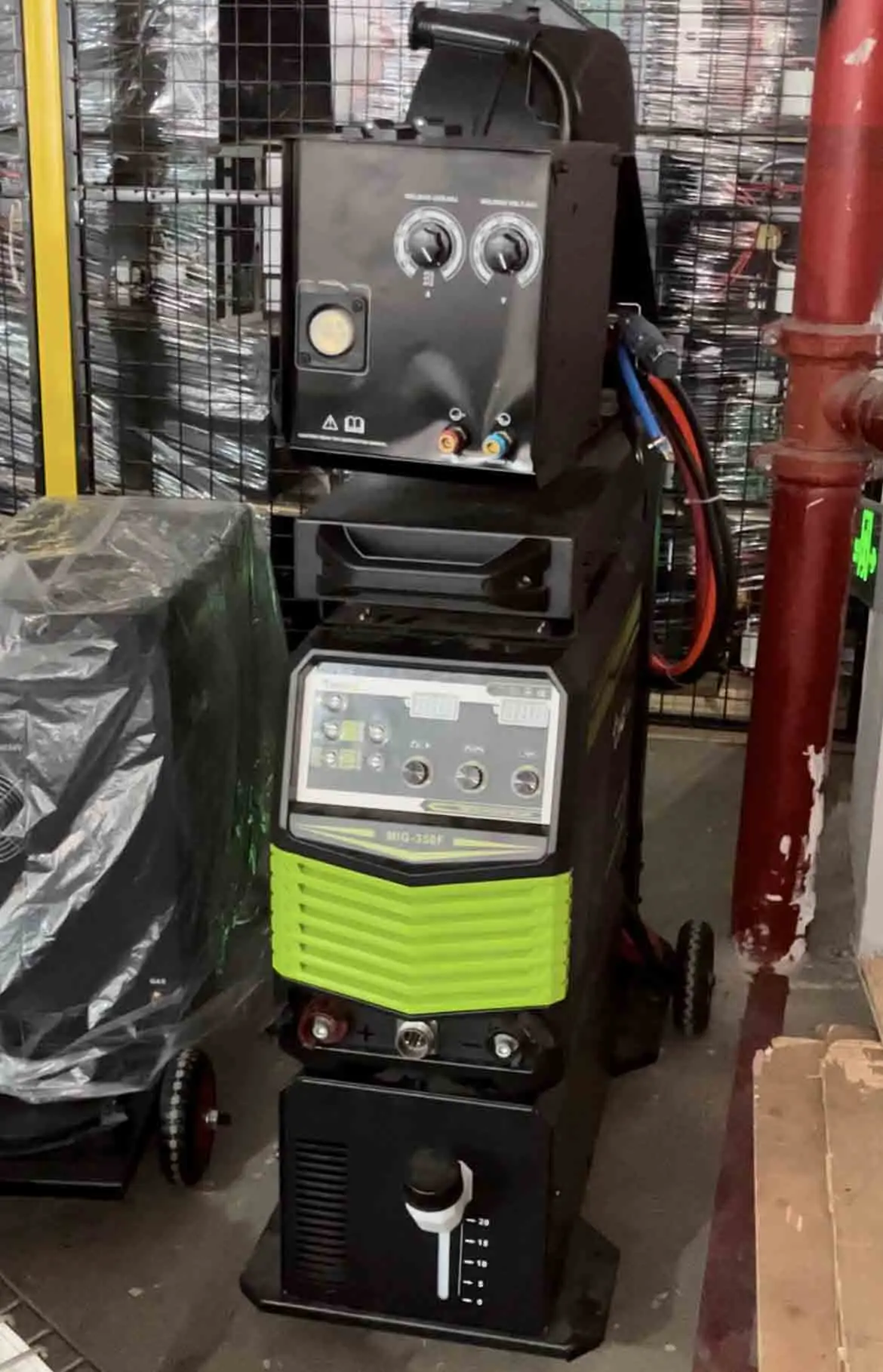 Lingba  15kg gas shielded welding combination machine with water tank industrial MIG-500WP