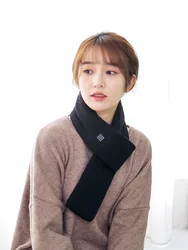 Heating Scarf Neck Protector, Intelligent Winter Cold Protection And Warmth Adjustable Temperature Heating Scarf