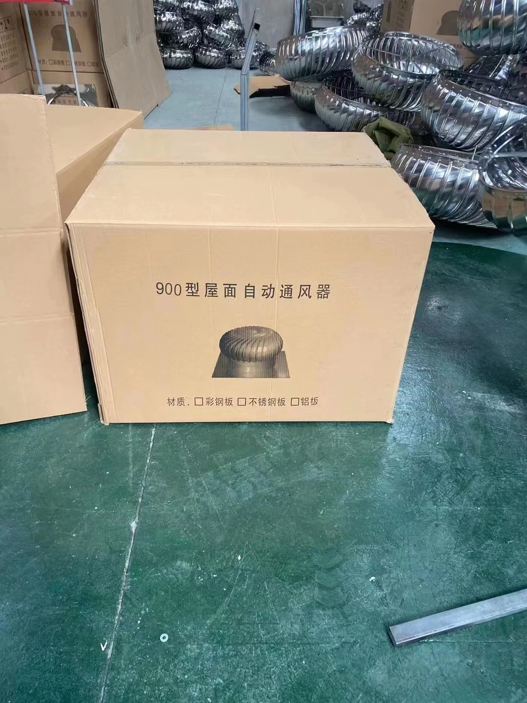 Stainless Steel SS304/ SS201 Wind driven Roof Ventilation Wind Powered Roof Ventilators for Factory