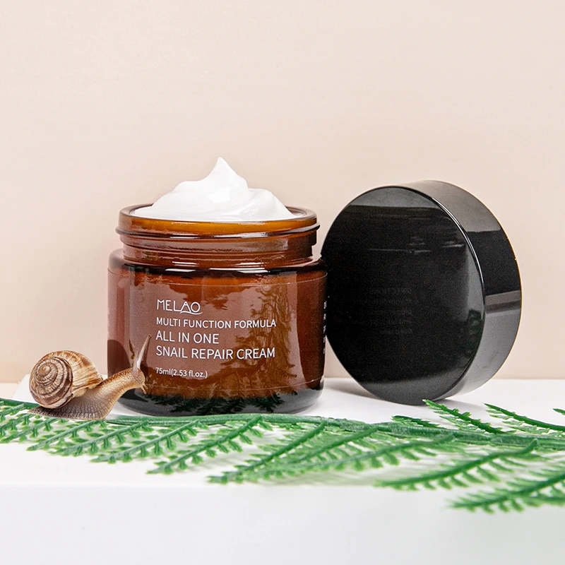 Private Label OEM Best Facial Repair Moisturizing Whitening Collagen Face Care Repair Snail Cream