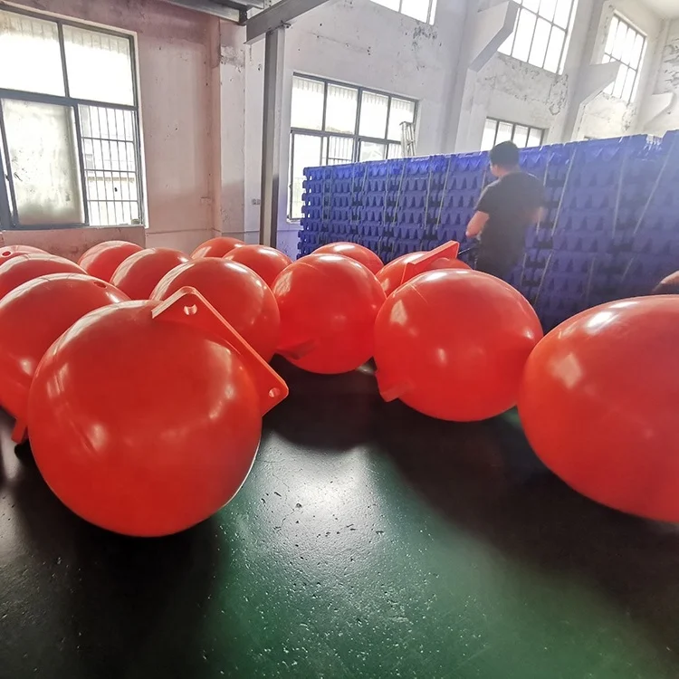 
Marine Buoy Floating Plastic Ball for Warnings Pipe Plastic Float Ball Buoy 
