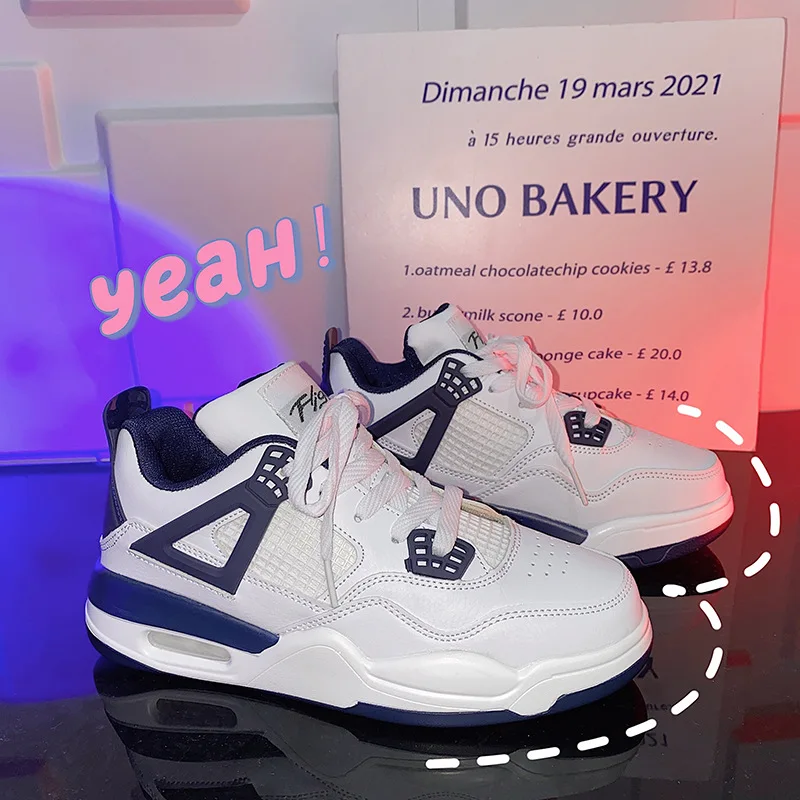 Hot Sale Designer Shoes Sneakers Custom Logo Basketball Style Shoes Couples Fashion Sport Basketball Shoes