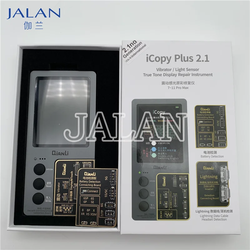  ICopy плюс 2 1 True Tone датчик освещенности батарея ремонт 8 X XS MAX XR 11 pro max вибрировать чтения/записи/редактировать восстановления программист
