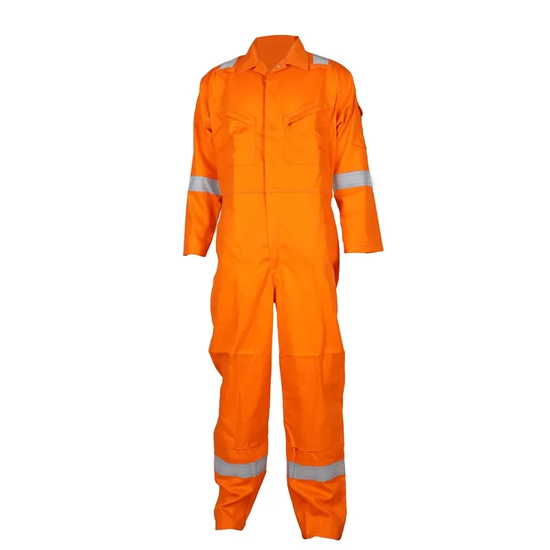 15 Years Manufacturer Safety FR Work Clothing Flame Resistant Workwear Coveralls EN11612 NFPA2112 Hi Vis FR Coveralls