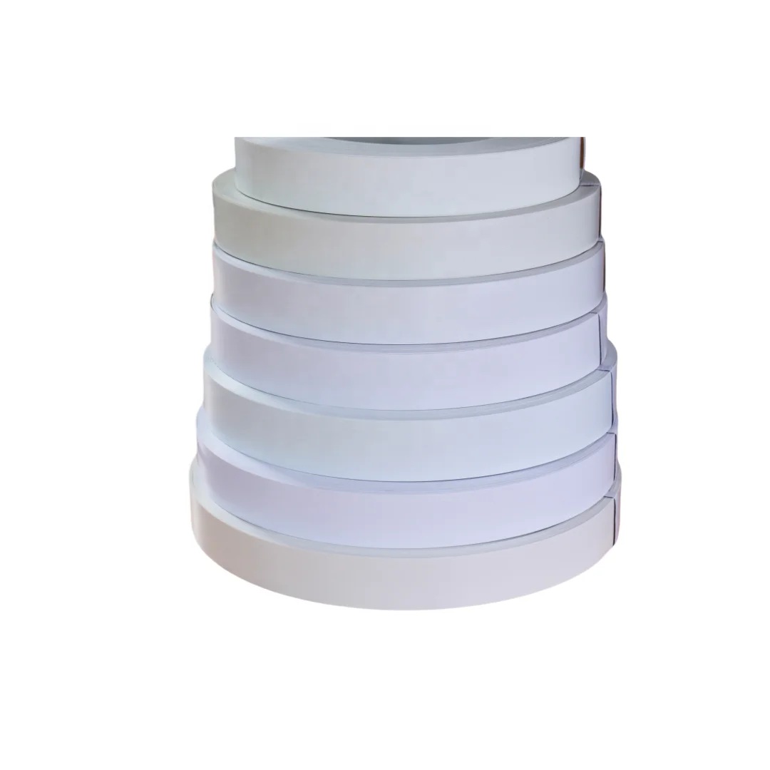 White PVC/ABS Edge Banding for Furniture Cover for Enhancing Visual Appeal