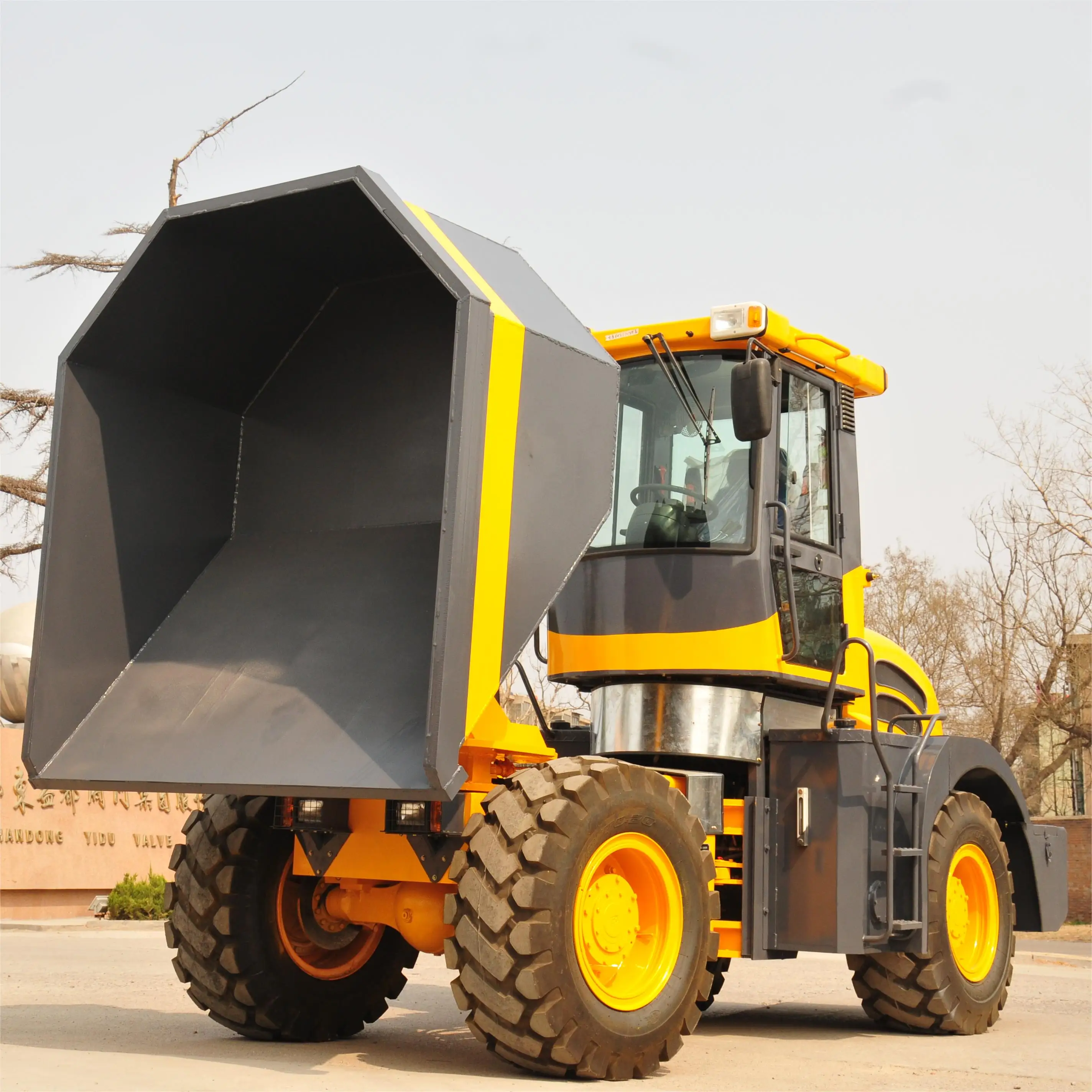 CE Front Tipping Type 6tons Mini Site Dumper Truck Mini Loader Dumper Compact Tipper Truck 6ton 6 Ton 6ton 10ton