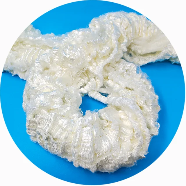 3d recycled acrylic tow high shrinkage rate spinning yarn