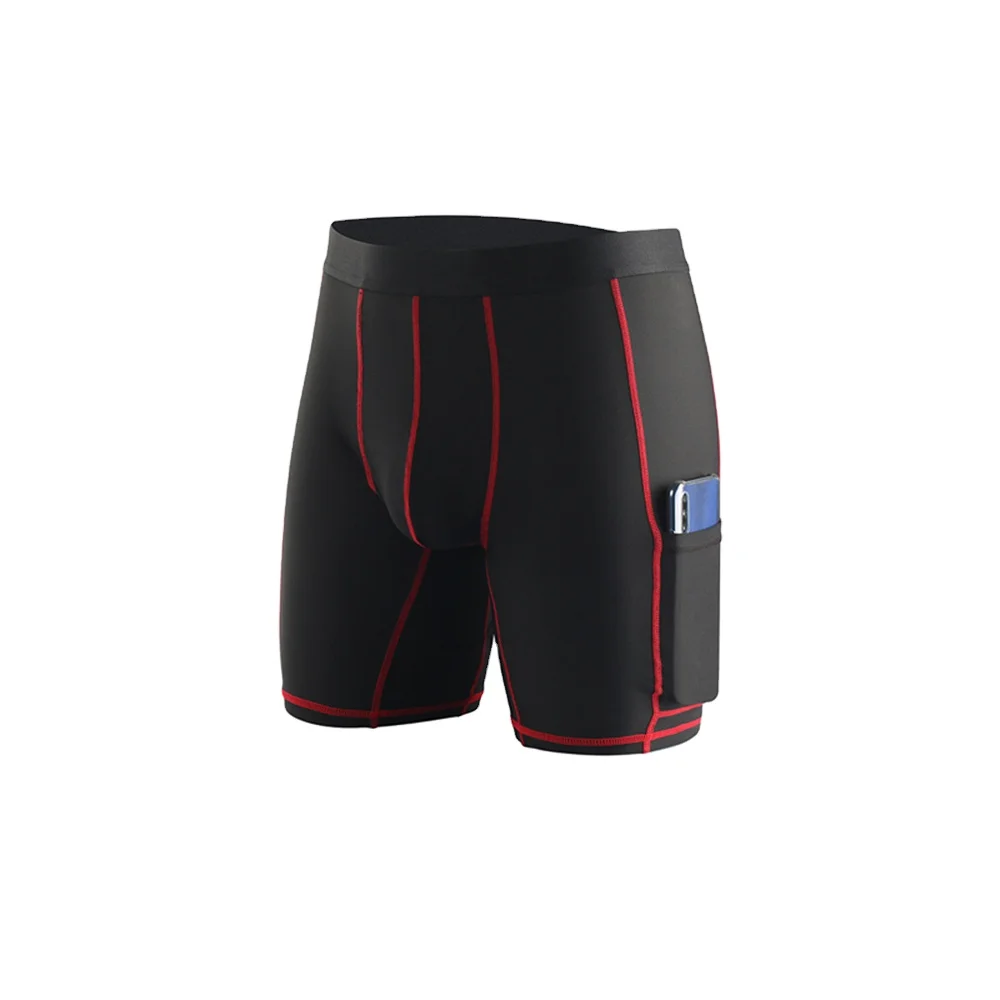 Shinesia Mesh Sports Underwear Breathable Quick Dry Boxers Lengthen Seamless Underwear Men