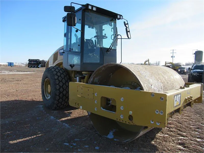 Construction Machinery Second Hand Cat  Cs-56b Compactor used 20 ton Single Drum Road Rollers for Sale