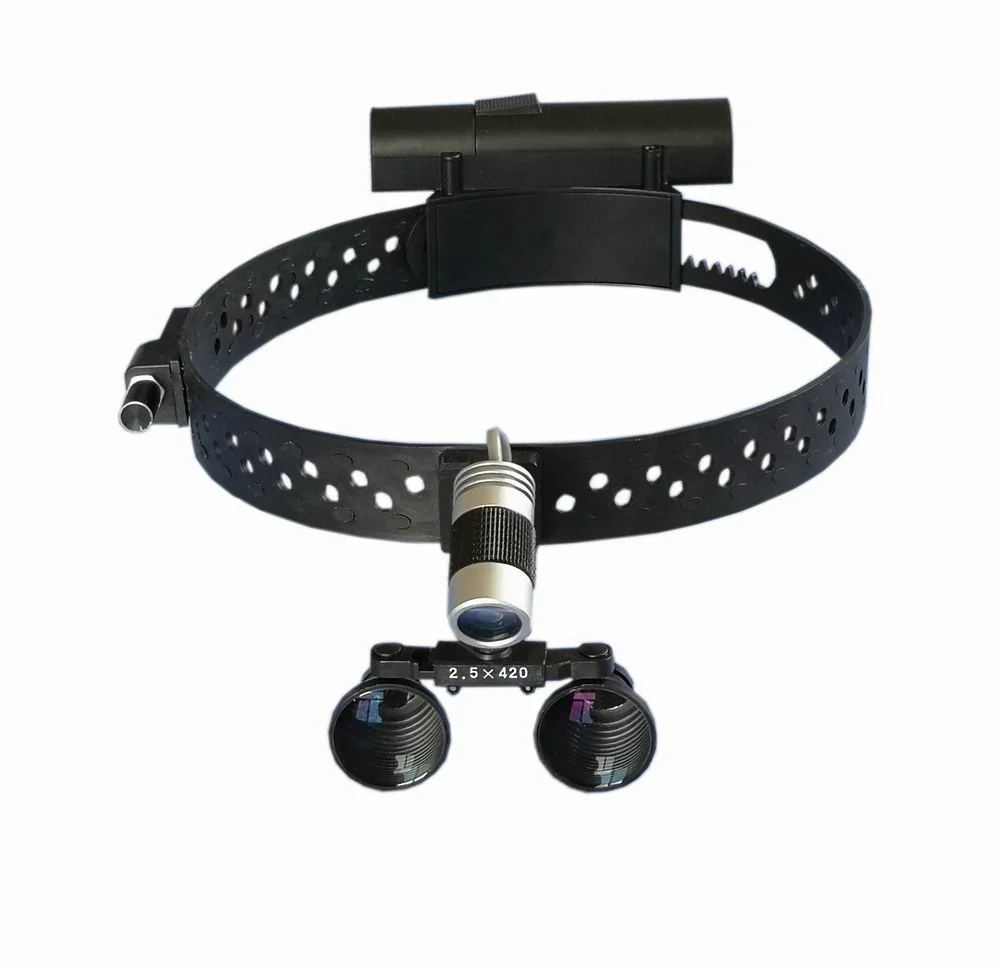 Wireless Dental Operating Loupes LED Headlight