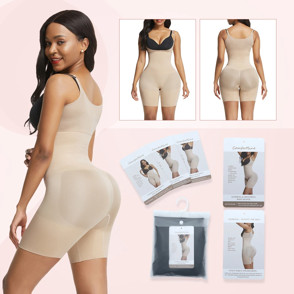 Hexin Shapewear Verified Pro HEXIN New Design Seamless Full Body Shaper Seamless Butt Lifter Tummy Control Shapewear For Women