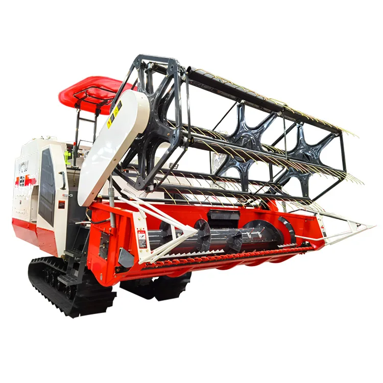 High quality imported v-belt sorghum combine harvester with best prices