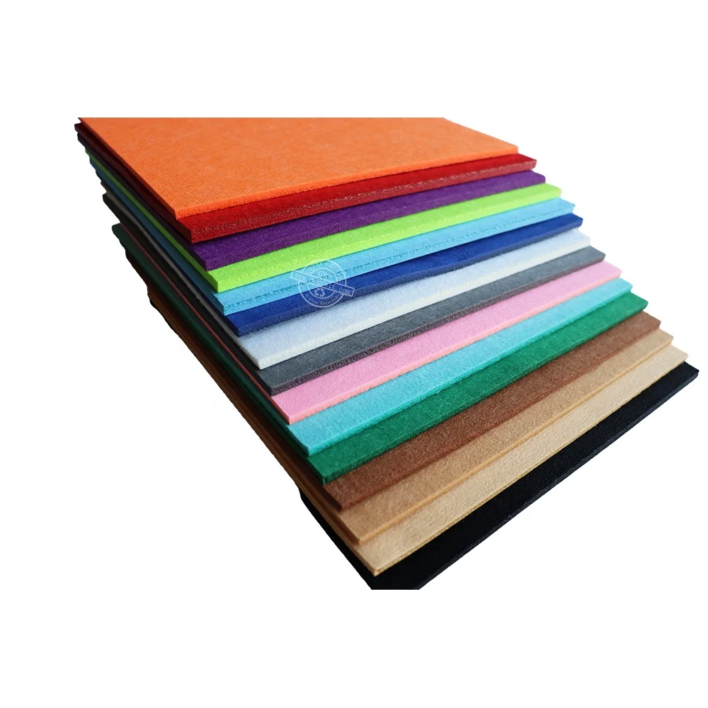 Supplier Decoration Felt acoustic felt fabric with GRS