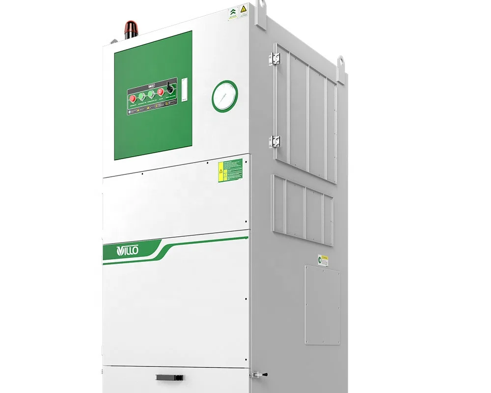 10HP VILLO Woodworking Sawdust Pulse Jet Industrial Dust Collector Machine