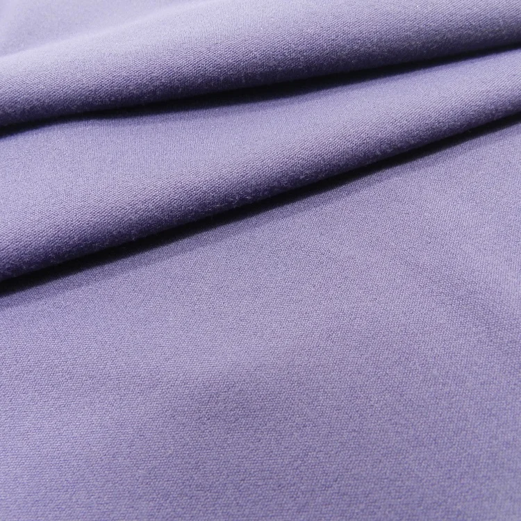 Fabric supplier  knitted  4way stretch 81% nylon 19% lycra brush  interlock lycra elastane fabric for sportswear and activewear